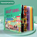 Livro Interativo Montessori Educação Infantil - QuietBook