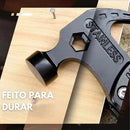 Martelo de Segurança 7 em 1 em Aço Inoxidável - Survivor Steel ®
