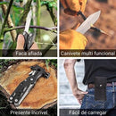 Martelo de Segurança 7 em 1 em Aço Inoxidável - Survivor Steel ®