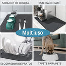 Tapete Escorredor de Água para Cozinha