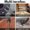 Martelo de Segurança 7 em 1 em Aço Inoxidável - Survivor Steel ®